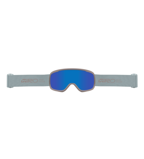 Gogle zimowe GIRO CRUZ SKY BLUE STACKED (OTG) (Cylindryczne) (Szyba lustrzana kolorowa GREY COBALT 9-18% S3) (NEW 2026/2027)