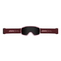 Gogle zimowe GIRO CRUZ DARK MAROON STACKED (OTG) (Cylindryczne) (Szyba lustrzana kolorowa ULTRA BLACK 9-18% S3) (NEW 2026/2027)