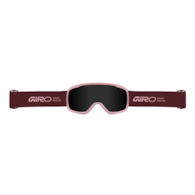 Gogle zimowe GIRO CRUZ DARK MAROON STACKED (OTG) (Cylindryczne) (Szyba lustrzana kolorowa ULTRA BLACK 9-18% S3) (NEW 2026/2027)