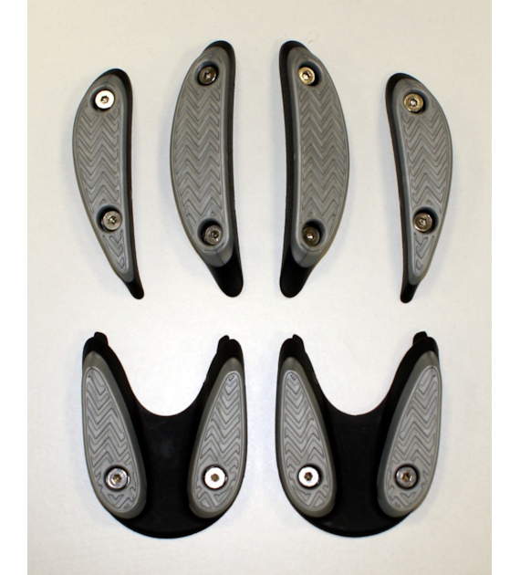Obcasy do butów mtb GIRO WALKING PAD black silver roz.37