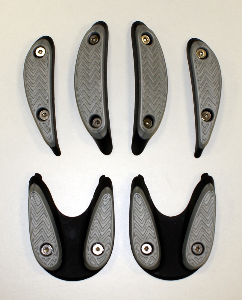 Obcasy do butów mtb GIRO WALKING PAD black silver roz.46