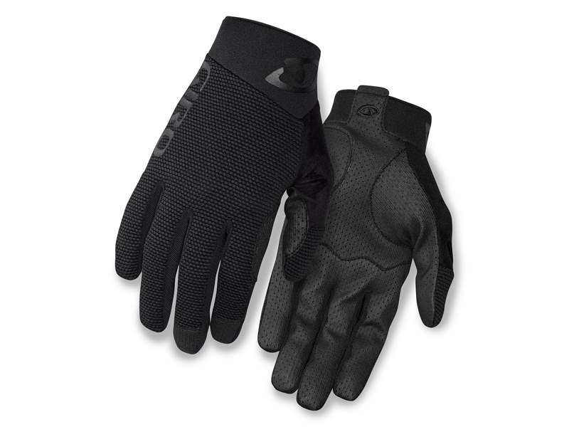 Rękawiczki męskie GIRO RIVET II długi palec black roz. M (obwód dłoni 203-229 mm / dł. dłoni 181-188 mm) (WYPRZEDAŻ -70%)