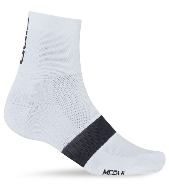 Skarpety GIRO CLASSIC RACER white black roz. M (40-42) (DWZ)