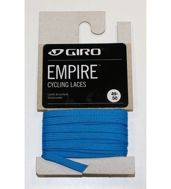 Sznurówki GIRO EMPIRE LACES (52 /132cm roz.43-45.5) blue jewel