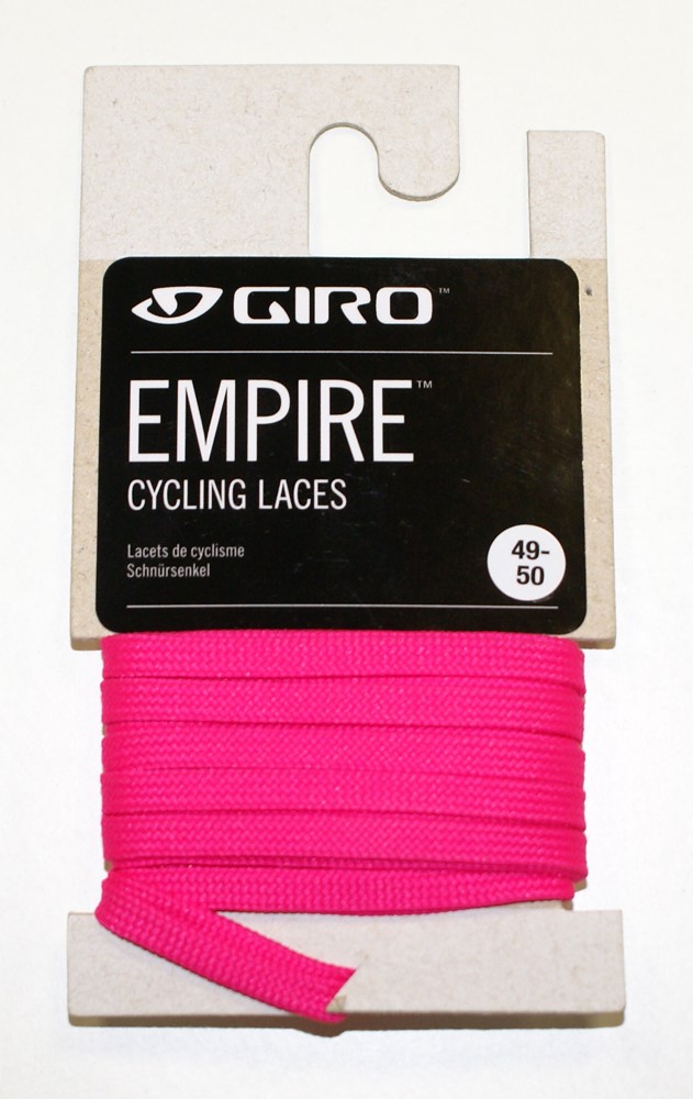 Sznurówki GIRO EMPIRE LACES (50 /127cm roz.39-42.5) coral pink