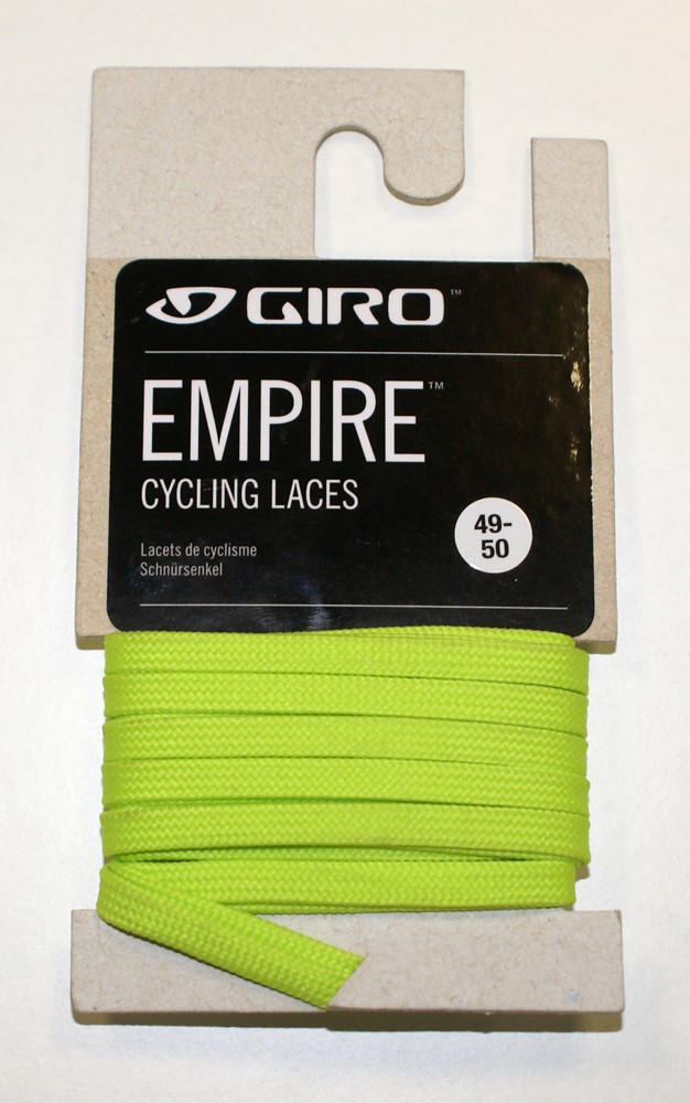 Sznurówki GIRO EMPIRE LACES (50 /127cm roz.39-42.5) puke green