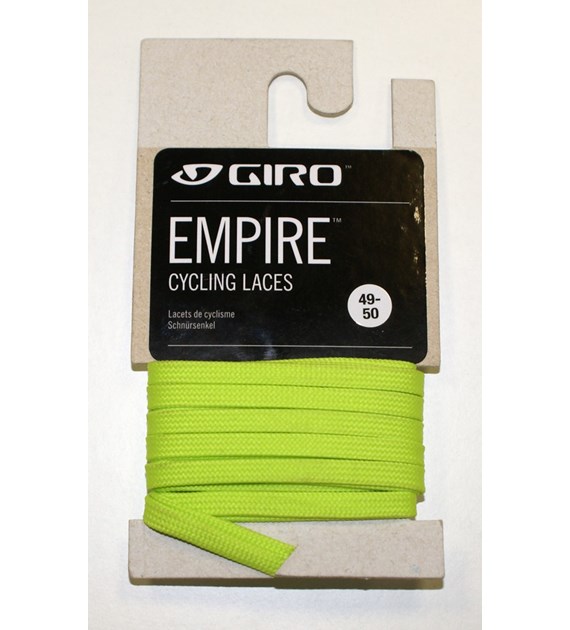 Sznurówki GIRO EMPIRE LACES (52 /132cm roz.43-45.5) puke green