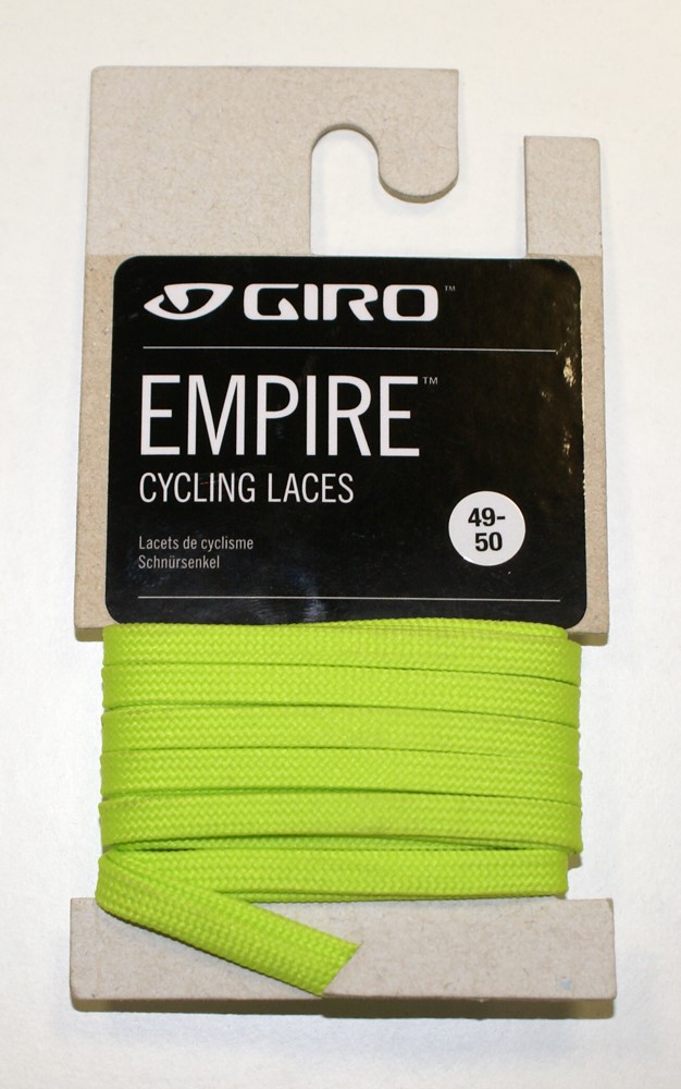 Sznurówki GIRO EMPIRE LACES (52 /132cm roz.43-45.5) puke green