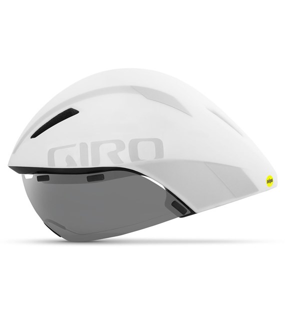 Kask czasowy GIRO AEROHEAD MIPS matte white silver roz. S (51-55 cm) (NEW 2025)