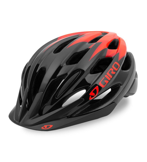 Kask dziecięcy juniorski GIRO RAZE matte black vermillion roz. Uniwersalny (50-57 cm) (NEW).