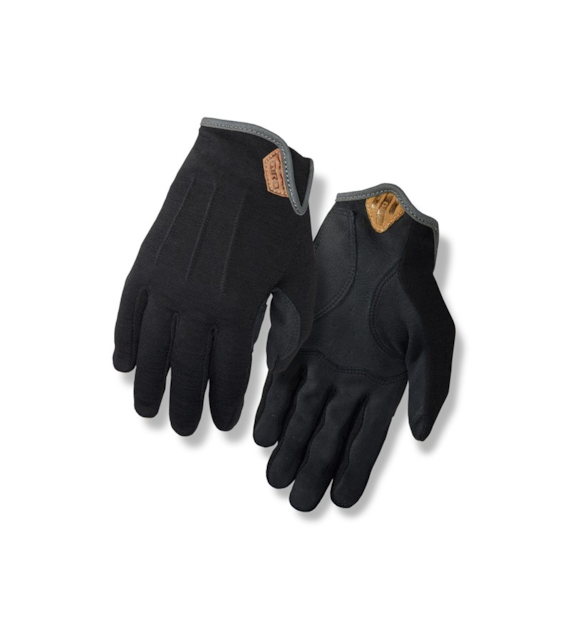 Rękawiczki męskie GIRO D'WOOL długi palec black roz. S (obwód dłoni 178-203 mm / dł. dłoni 175-180 mm) (NEW 2026)