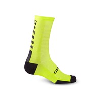 Skarpety GIRO HRC + MERINO WOOL bright lime black roz. L (43-45) (NEW)