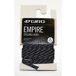 Sznurówki GIRO EMPIRE LACES (52 /132cm roz.43-45.5) black reflective