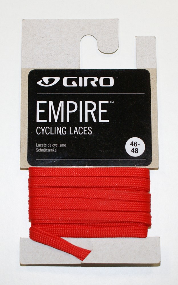 Sznurówki GIRO EMPIRE LACES (50 /127cm roz.39-42.5) bright red