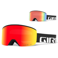 Gogle zimowe GIRO AXIS BLACK WORDMARK (OTG) (Cylindryczne) (Szyba lustrzana kolorowa VIVID-Carl Zeiss VIVID EMBER 19-42% S2 + Szyba lustrzana kolorowa VIVID-Carl Zeiss INFRARED 58% S1) (NEW 2023/2024)