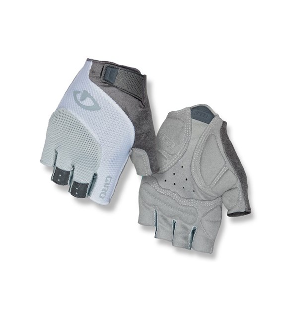 Rękawiczki damskie GIRO TESSA GEL krótki palec grey white roz. S (obwód dłoni 155-169 mm / dł. dłoni 160-169 mm)
