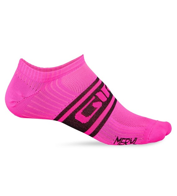 Skarpety GIRO CLASSIC RACER LOW bright pink black roz. M (40-42) (NEW)
