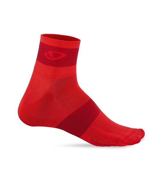 Skarpety GIRO COMP RACER bright red dark red roz. M (40-42) (NEW)