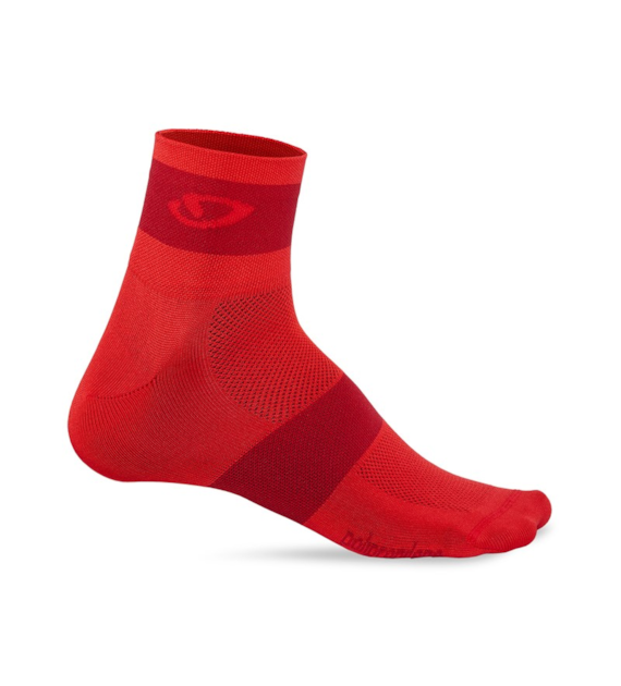 Skarpety GIRO COMP RACER bright red dark red roz. L (43-45) (NEW)