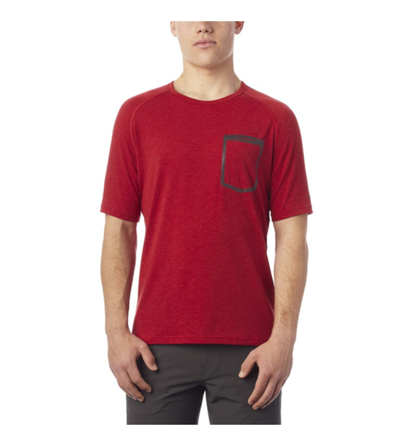 Koszulka męska GIRO VENTURE JERSEY krótki rękaw dark red roz. M (NEW)