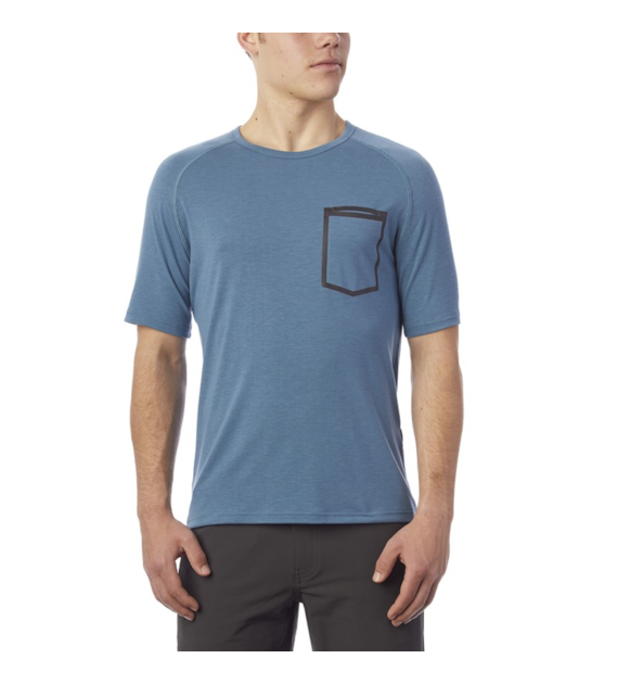 Koszulka męska GIRO VENTURE JERSEY krótki rękaw blue roz. M (NEW)