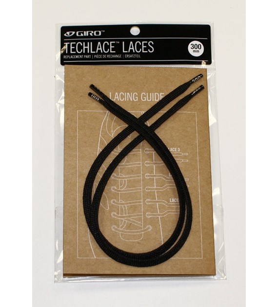 Sznurówki GIRO TECHLACE LACES black 215mm