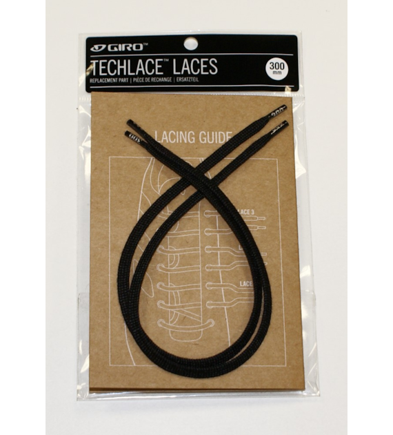 Sznurówki GIRO TECHLACE LACES black 260mm