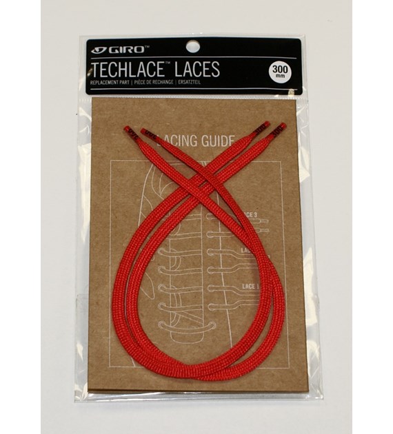 Sznurówki GIRO TECHLACE LACES bright red 295mm