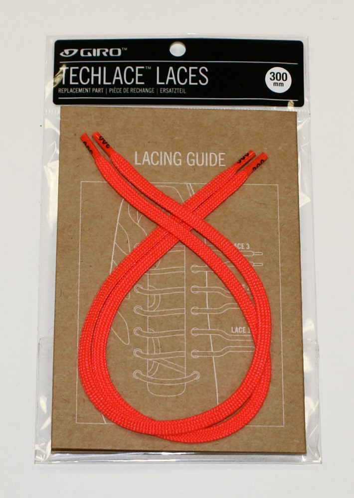 Sznurówki GIRO TECHLACE LACES vermillion 235mm