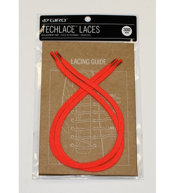 Sznurówki GIRO TECHLACE LACES vermillion 245mm