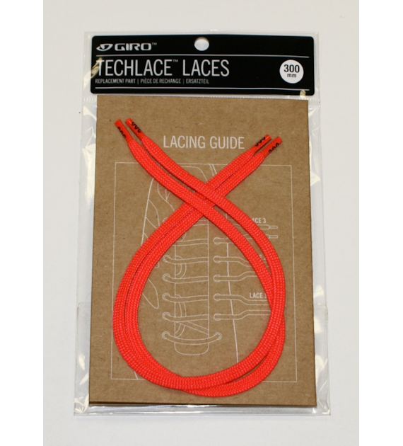 Sznurówki GIRO TECHLACE LACES vermillion 295mm
