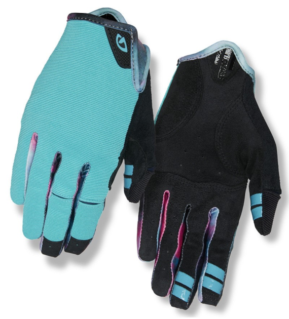 Rękawiczki damskie GIRO LA DND długi palec glacier tie-dye roz. XL (obwód dłoni 205-210 mm / dł. dłoni 196-205 mm) (WYPRZEDAŻ -50%)