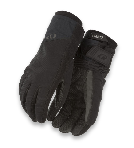 Rękawiczki zimowe GIRO PROOF długi palec black roz. XL (obwód dłoni 248-267 mm / dł. dłoni 200-210 mm) (NEW 2025)