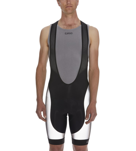Spodenki męskie z wkładką GIRO CHRONO EXPERT BIB SHORT REFLECTIVE roz. M  (GIRO STUDIO 1) (DWZ)