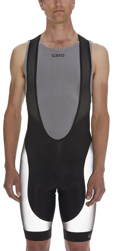 Spodenki męskie z wkładką GIRO CHRONO EXPERT BIB SHORT REFLECTIVE roz. M  (GIRO STUDIO 1) (DWZ)