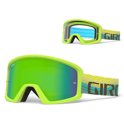 Gogle GIRO TAZZ MTB iceberg heatwave (Szyba kolorowa LDN xx% S3 + Szyba Przeźroczysta 99% S0).