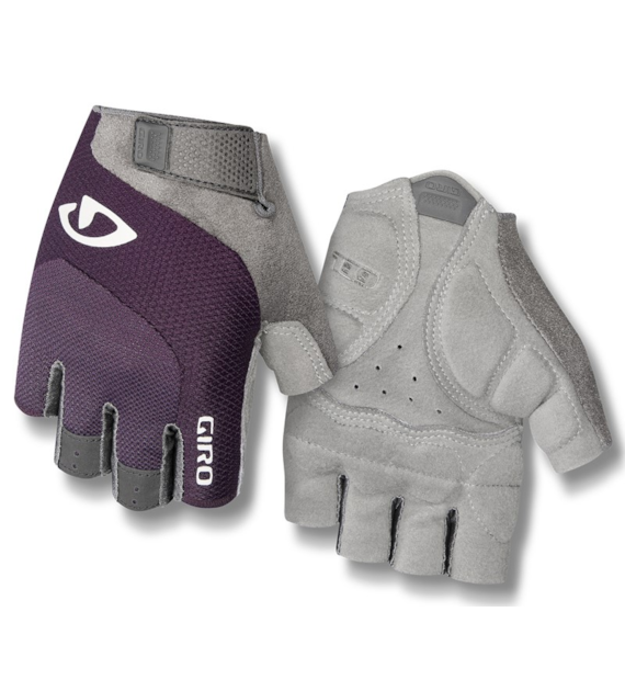 Rękawiczki damskie GIRO TESSA GEL krótki palec dusty purple roz. XL (obwód dłoni 205-210 mm / dł. dłoni 196-205 mm) (WYPRZEDAŻ -50%)