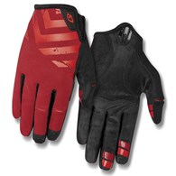 Rękawiczki męskie GIRO DND długi palec dark red birght red roz. M (obwód dłoni 203-229 mm / dł. dłoni 181-188 mm) (WYPRZEDAŻ -50%)