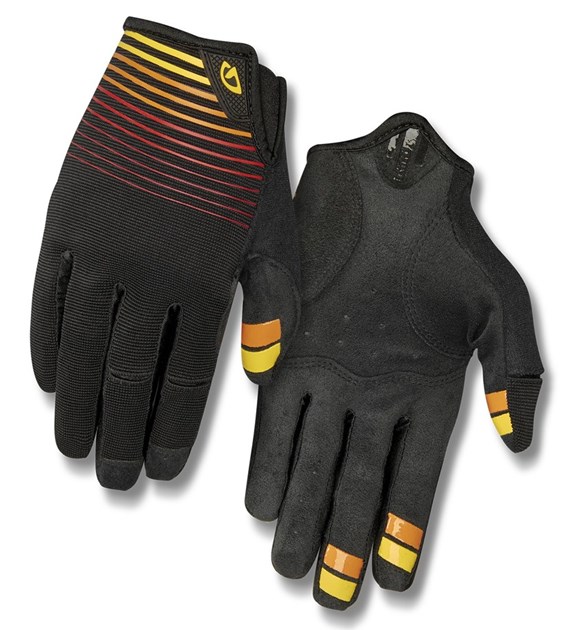 Rękawiczki męskie GIRO DND długi palec heatwave black roz. XXL (obwód dłoni od 267 mm / dł. dłoni od 211 mm) (WYPRZEDAŻ -50%)