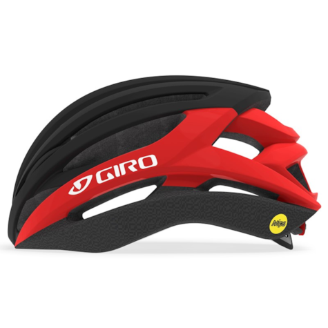 Kask szosowy GIRO SYNTAX MIPS matte black bright red.