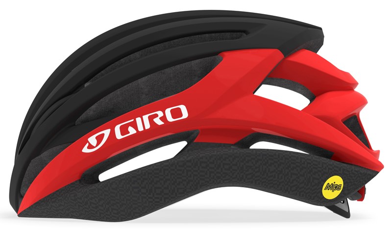 Kask szosowy GIRO SYNTAX INTEGRATED MIPS matte black bright red roz. M (55-59 cm) (NEW)