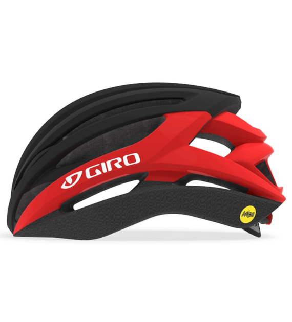 Kask szosowy GIRO SYNTAX MIPS matte black bright red roz. L (59-63 cm).