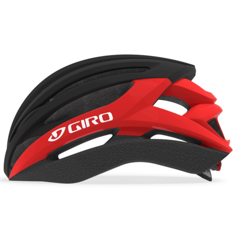 Kask szosowy GIRO SYNTAX matte black bright red.