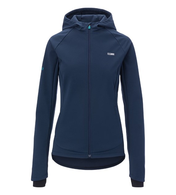 Kurtka damska GIRO AMBIENT (Przeciwwietrzna Wodoodporna Polar) midnight blue roz. S (DWZ)