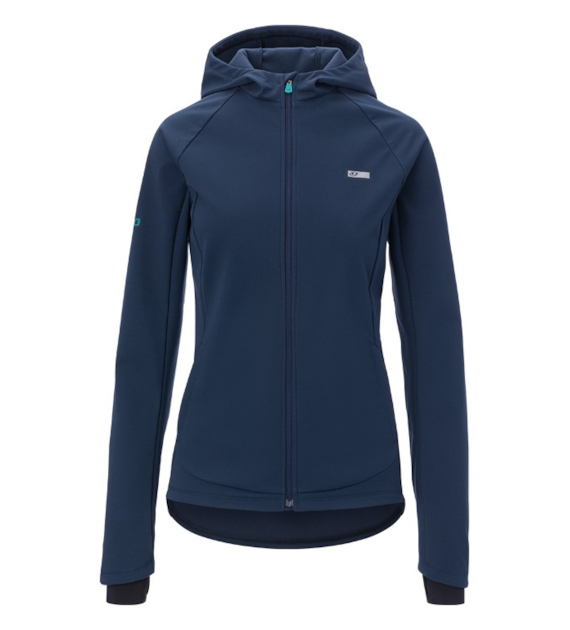 Kurtka damska GIRO AMBIENT (Przeciwwietrzna Wodoodporna Polar) midnight blue roz. S (DWZ)