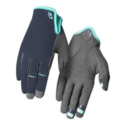 Rękawiczki damskie GIRO LA DND długi palec midnight blue cool breeze roz. M (obwód dłoni 170-189 mm / dł. dłoni 170-184 mm) (NEW)