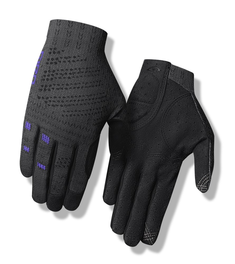 Rękawiczki damskie GIRO XNETIC TRAIL W długi palec titanium electric purple roz. M (obwód dłoni 170-189 mm / dł. dłoni 170-184 mm) (WYPRZEDAŻ -70%)