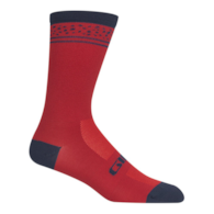 Skarpety GIRO COMP HIGH RISE dark red lines roz. M (40-42) (DWZ)
