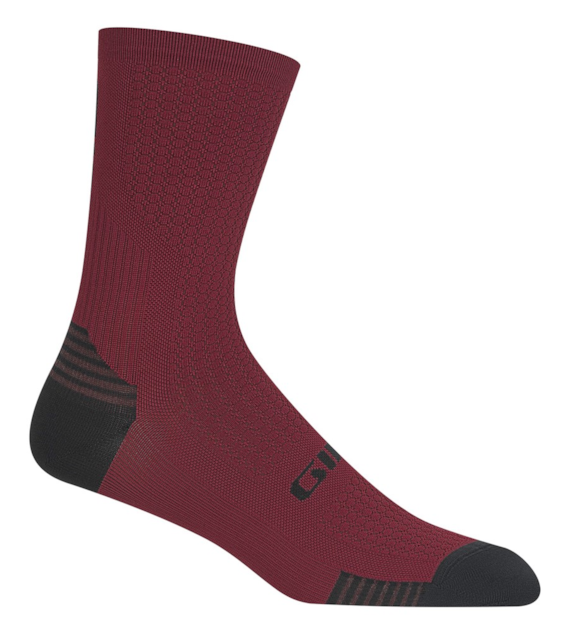 Skarpety GIRO HRC+ GRIP ox blood roz. L (43-45)