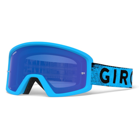 Gogle GIRO BLOK MTB blue hypnotic (Szyba Niebieska Lustrzana COBALT BLUE S3 0,8-18% + Szyba Przeźroczysta S0 99%).